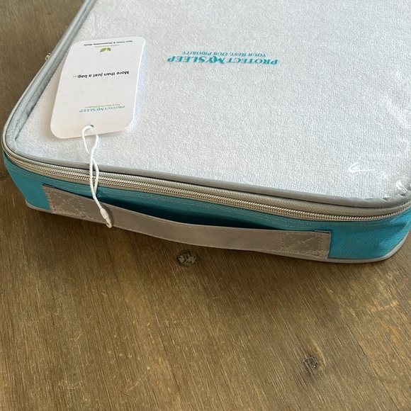 ProtectMySleep® Cotton Terry Mattress Encasement Twin Zippered Mattress Cover - Picture 7 of 12